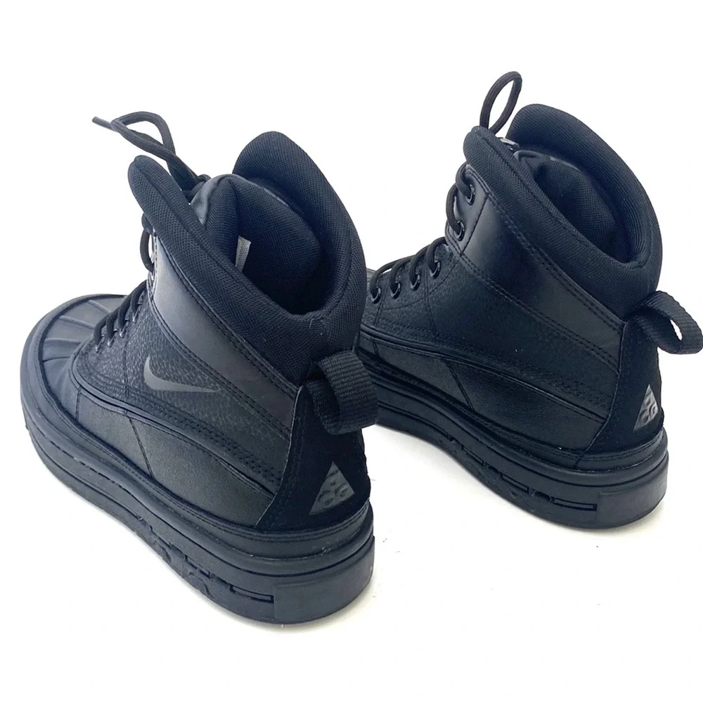 Nike ACG Youth Black Woodside II Lace-Up Boots 524872 - 004 (Boots Only)